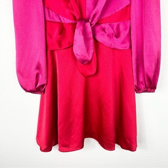 MILLY Stella Satin Dress size 0 - Picture 3 of 12